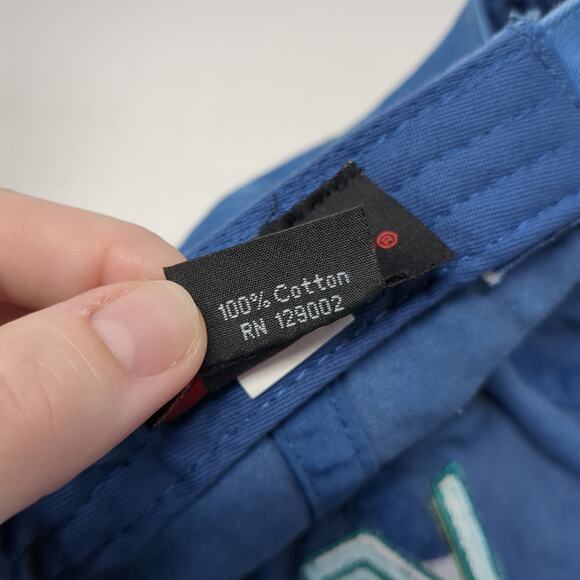 V Boise Slideback Baseball Hat Blue One Size Adjustable Embroidered Otto - Picture 10 of 10